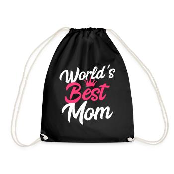 Meilleur Maman Maman Fête des mères - Sac de sport léger - noir - Devant