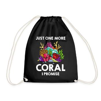 Corail Riff Aquarium Aquarist Doux Pierre Poisson - Sac de sport léger - noir - Devant