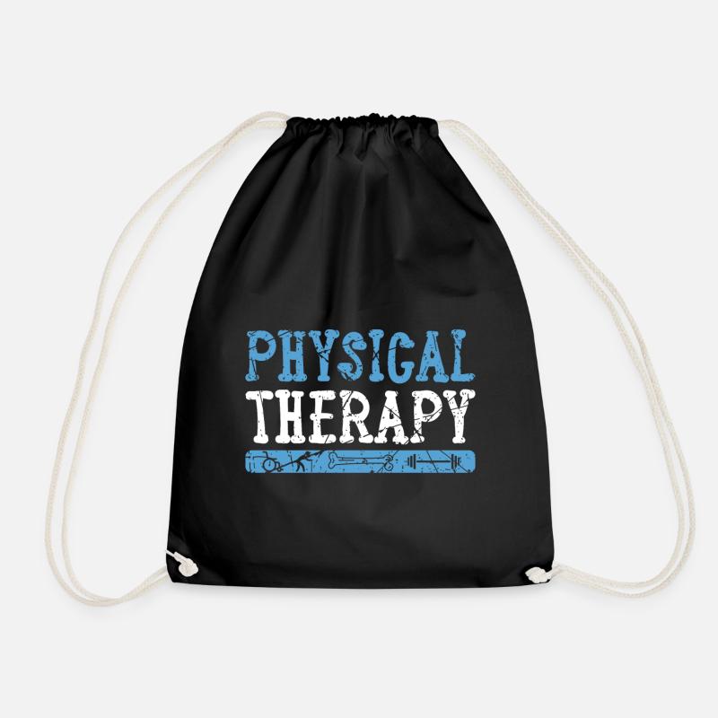 Physiotherapeut Beruf - Turnbeutel - Schwarz