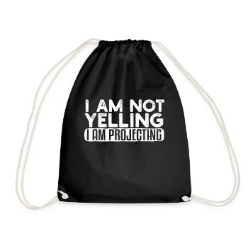 Theatre - Drawstring Bag - black - Front
