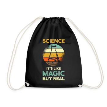 Science Sort magie Real - Sac de sport léger - noir - Devant