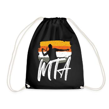 Boomerang Australia MTA Boomerang Gift Idea - Drawstring Bag - black - Front