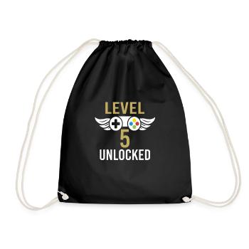 Déverrouillé le niveau 5 - Sac de sport léger - noir - Devant