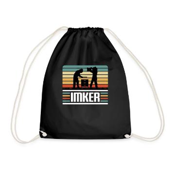 Apiculteur Miel Abeilles Chuchoteurs d’abeilles - Sac de sport léger - noir - Devant