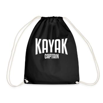 KAYAK CAPTAIN - Turnbeutel - Schwarz - Vorne