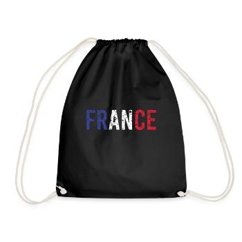 France - Sac de sport léger - noir - Devant