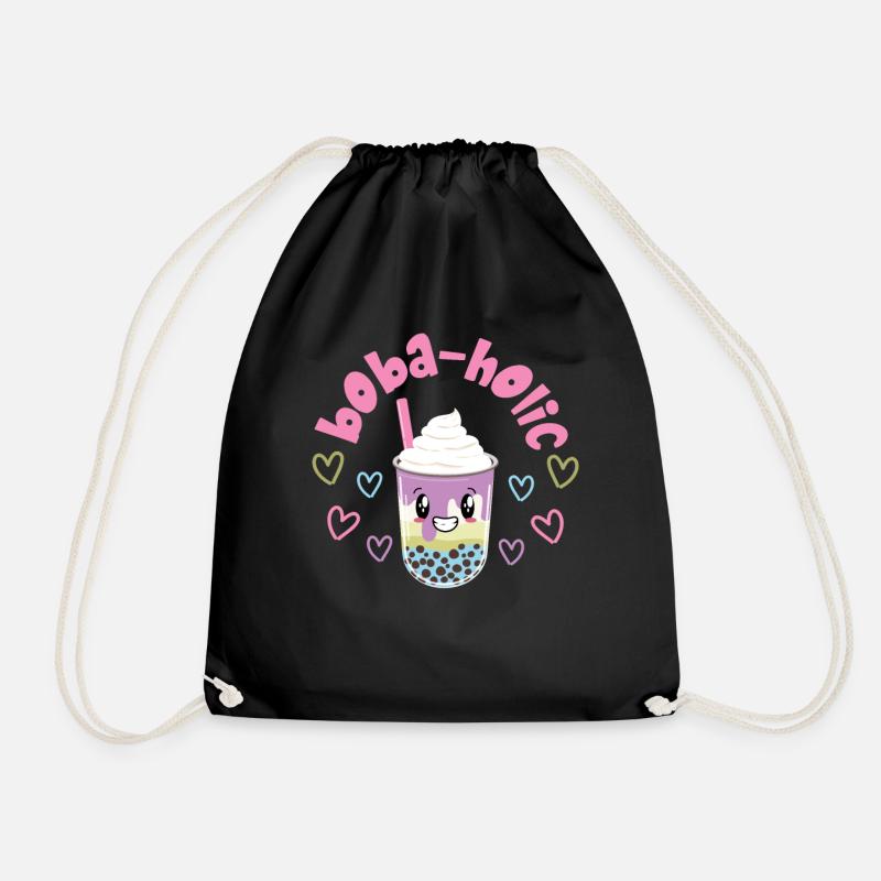 Bubble Tea - Turnbeutel - Schwarz