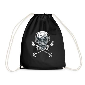 Sondeur Accessoires Skeleton Métal - Sac de sport léger - noir - Devant