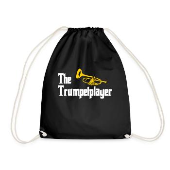 Trompette - Sac de sport léger - noir - Devant
