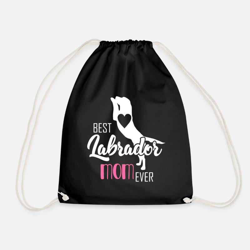 Best Labrador Mom Ever labradors Labrador - Turnbeutel - Schwarz
