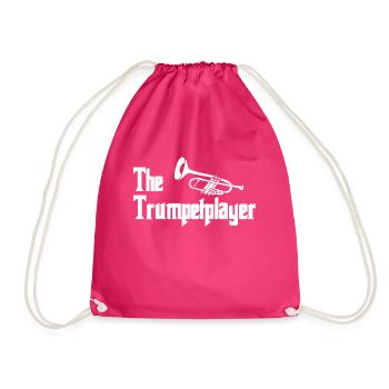 Trompete - Turnbeutel - Fuchsia - Vorne