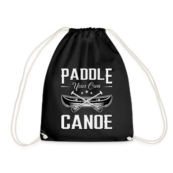 Canoë-kayak bateau bateau voilier - Sac de sport léger - noir - Devant