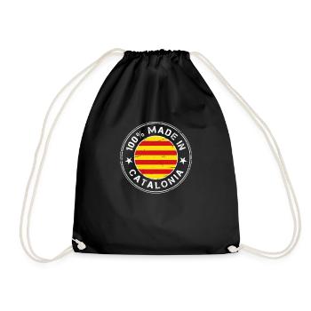Catalonia Catalan - Drawstring Bag - black - Front