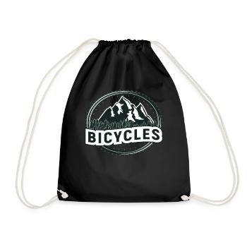 Vélo VTT Vélo Downhill Vélo - Sac de sport léger - noir - Devant