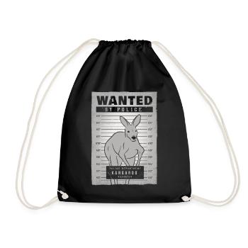 Kängeru - Sac de sport léger - noir - Devant