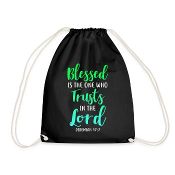 Foi, Liebe espérance religion Jésus Noël - Sac de sport léger - noir - Devant