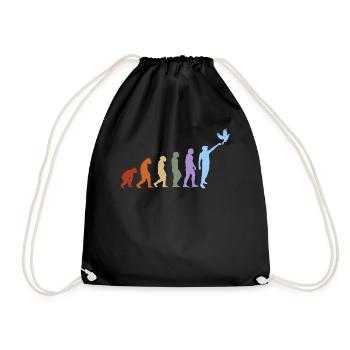Pigeonniers Pigeons pigeons Evolution - Sac de sport léger - noir - Devant