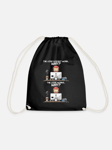 Programmeurs - Sac de sport léger - noir