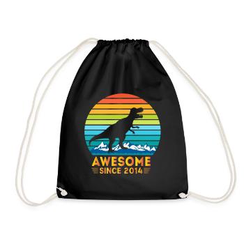 Awesome Since 2014 - Sac de sport léger - noir - Devant
