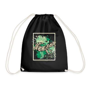 Salamandre - Sac de sport léger - noir - Devant