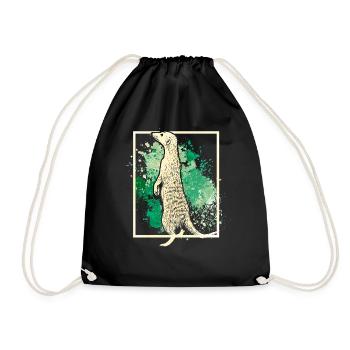 Suricate - Sac de sport léger - noir - Devant