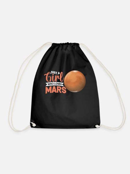 Mars - Turnbeutel - Schwarz