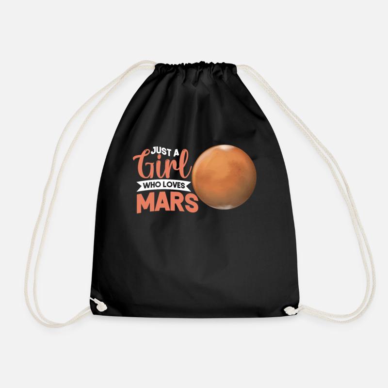 Mars - Turnbeutel - Schwarz