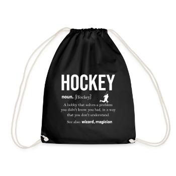 Hockey - Sac de sport léger - noir - Devant