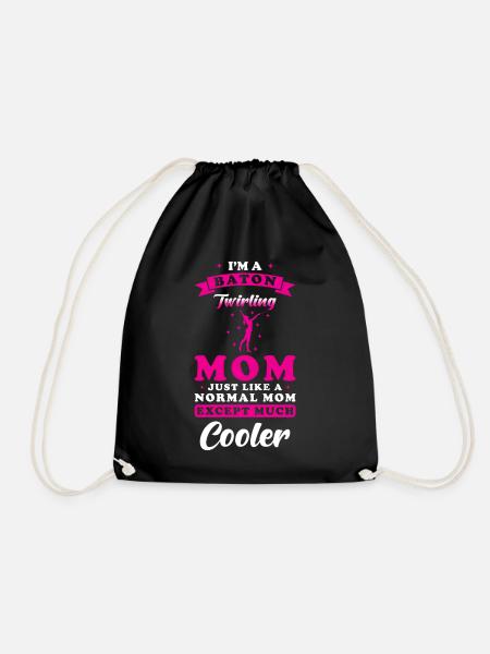 Twirling Mom Sport Twirl - Turnbeutel - Schwarz