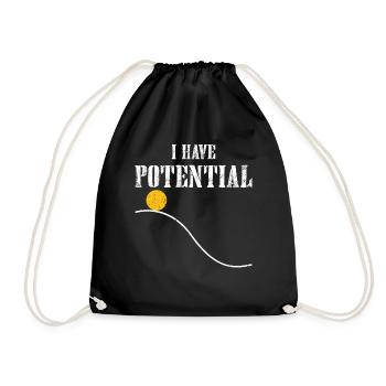 Physique physicien Science Chimie Cadeau - Sac de sport léger - noir - Devant