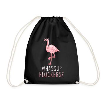 Flamingo - Sac de sport léger - noir - Devant