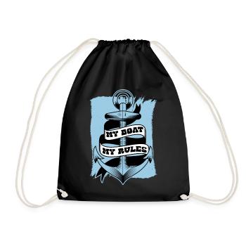 Bateau Bateau Skipper - Sac de sport léger - noir - Devant