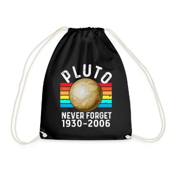 Astronaut Astrophysik Astrophysiker Geschenk - Turnbeutel - Schwarz - Vorne