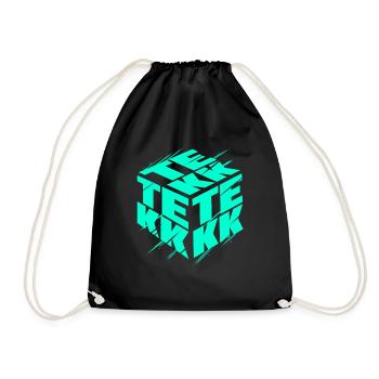 Tekk Music Hardtekk Musik & Raver - Sac de sport léger - noir - Devant