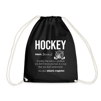 Hockey - Sac de sport léger - noir - Devant
