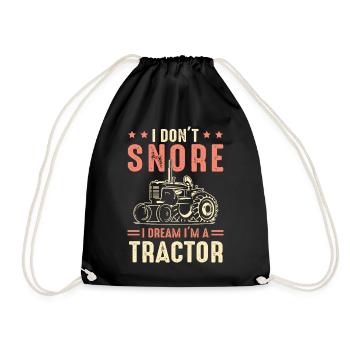 Je ne me suis pas occupé de la vie - Sac de sport léger - noir - Devant