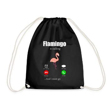 Flamingo - Sac de sport léger - noir - Devant