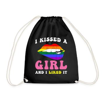 LGBTQ Phrase de la légune - Sac de sport léger - noir - Devant