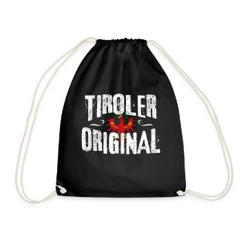 Tyrolien original Tyrol aigle Armoir - Sac de sport léger - noir - Devant