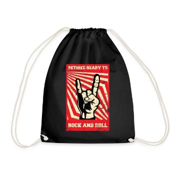 Renter Rock and Roll - Sac de sport léger - noir - Devant