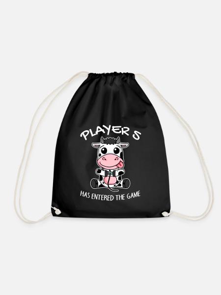 Nachwuchs Baby - Babyparty Geschenk - Turnbeutel - Schwarz