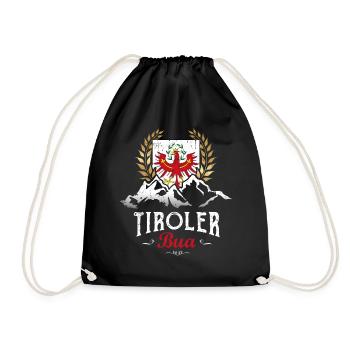 Tiroler Bua Tirol - Turnbeutel - Schwarz - Vorne