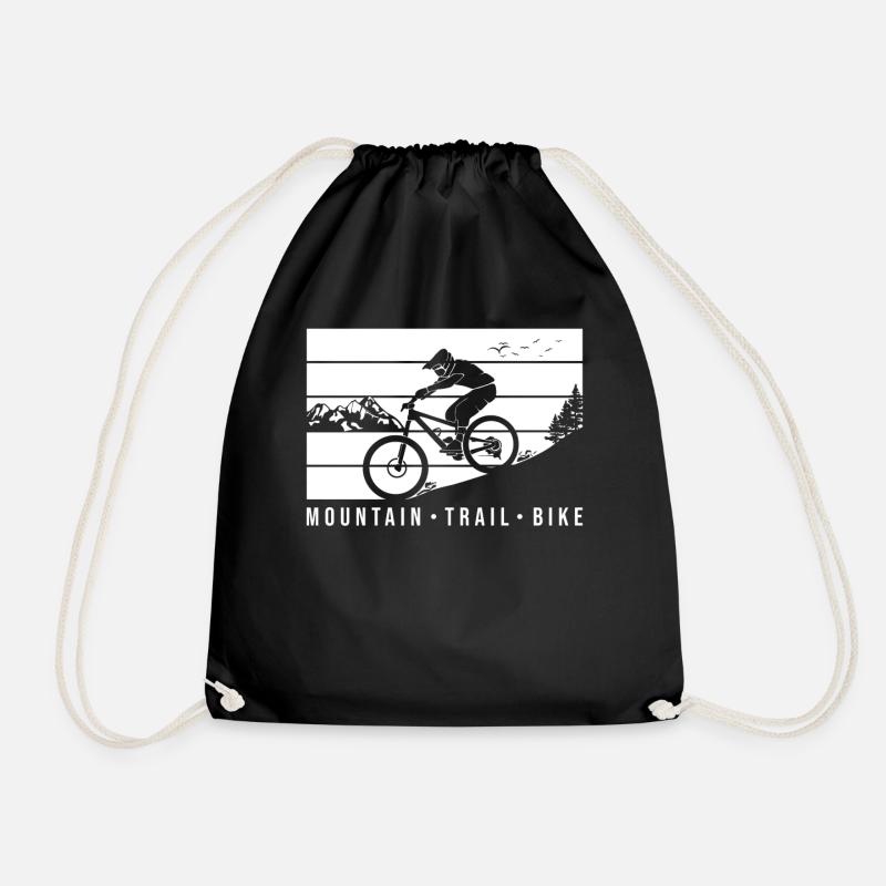 Mountain Bike - Turnbeutel - Schwarz