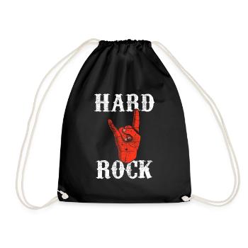 hard rock - Sac de sport léger - noir - Devant