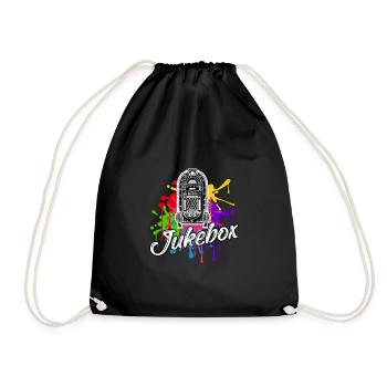 Jukebox classique Country Musique - Sac de sport léger - noir - Devant