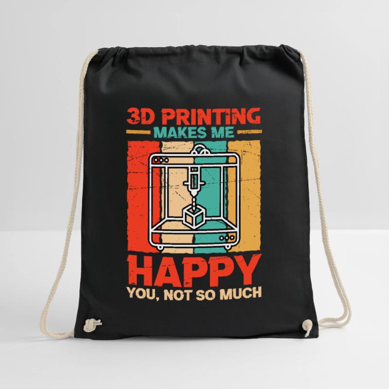 3d Print Printer 3d Printer Printing Gift Drawstring Bag
