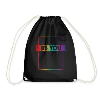 Rétro LGBT Pride Rainbow Rétro - Sac de sport léger - noir - Devant