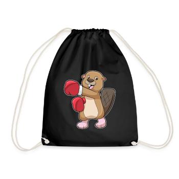 Beaver Boxer Gants de boxe Boxe Boxe - Sac de sport léger - noir - Devant