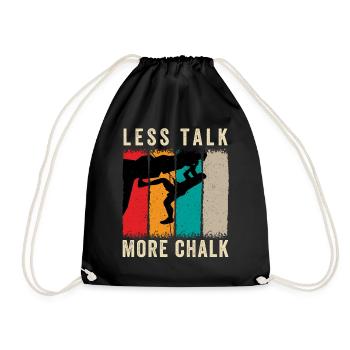 Rock Climbing Climber Less Talk - Sac de sport léger - noir - Devant