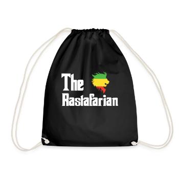 Rastafari - Drawstring Bag - black - Front